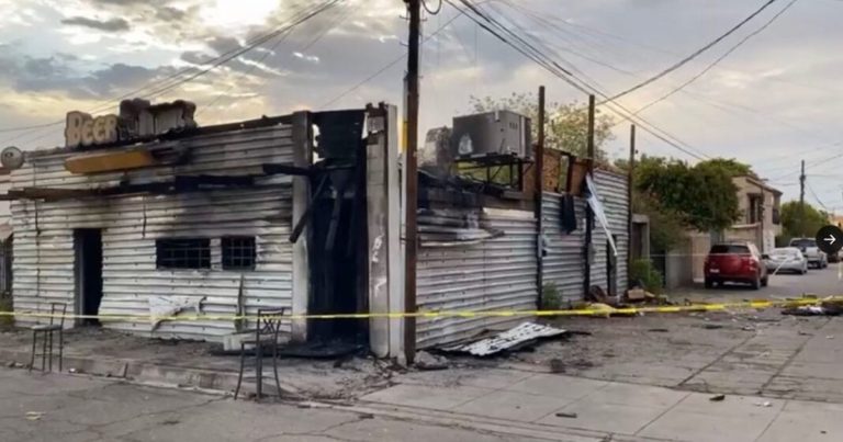 Analizan posibles omisiones legales en el incendio del bar “Beer House” de San Luis Rio Colorado