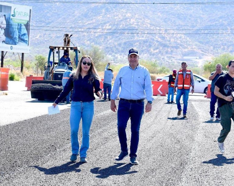 Supervisa Toño Astiazarán rehabilitación del bulevar Enguerrando Tapia