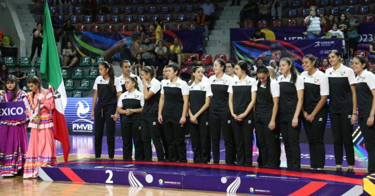Termina México como subcampeón en la Copa Panamericana de Volibol Sub 23 Femenil