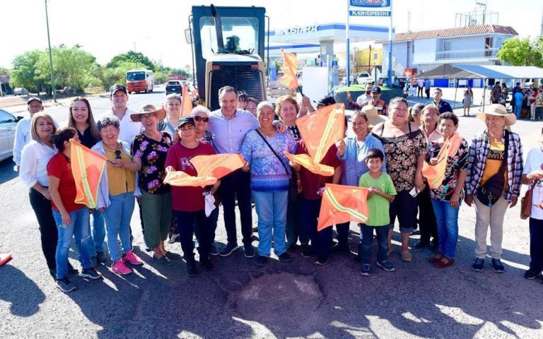 Inicia Toño Astiazarán rehabilitación del bulevar Lázaro Cárdenas