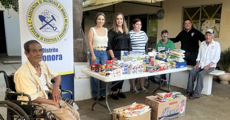 Apoya sector minero a grupos vulnerables de niños y adultos mayores