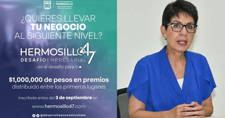 Va AMDE por meta de 100 empresas participando en el desafío empresarial Hermosillo 47