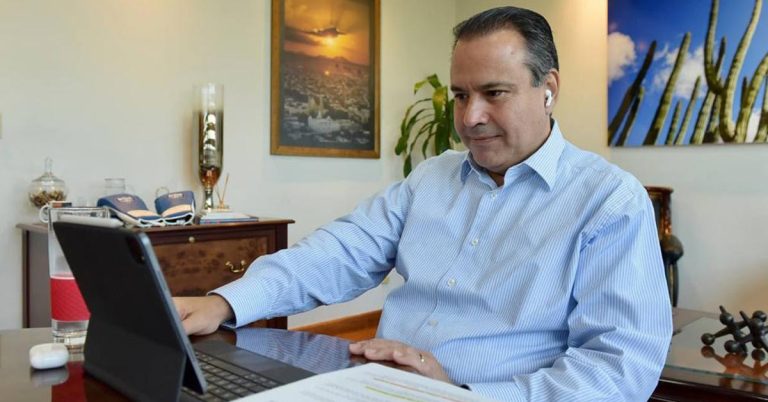 Notifican a Toño Astiazarán que Hermosillo fue elegido para participar en el programa Ciudades en Movimiento del Departamento de Estado de EEUU