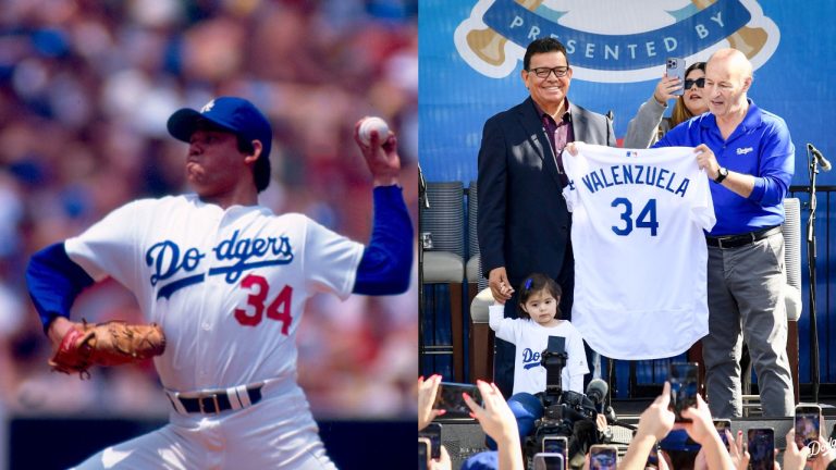 Los Dodgers de Los Ángeles retirarán el número 34 del mexicano Fernando Valenzuela
