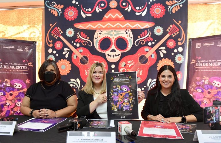 Impulsa Ayuntamiento de Hermosillo Festival Tradicional de Día de Muertos