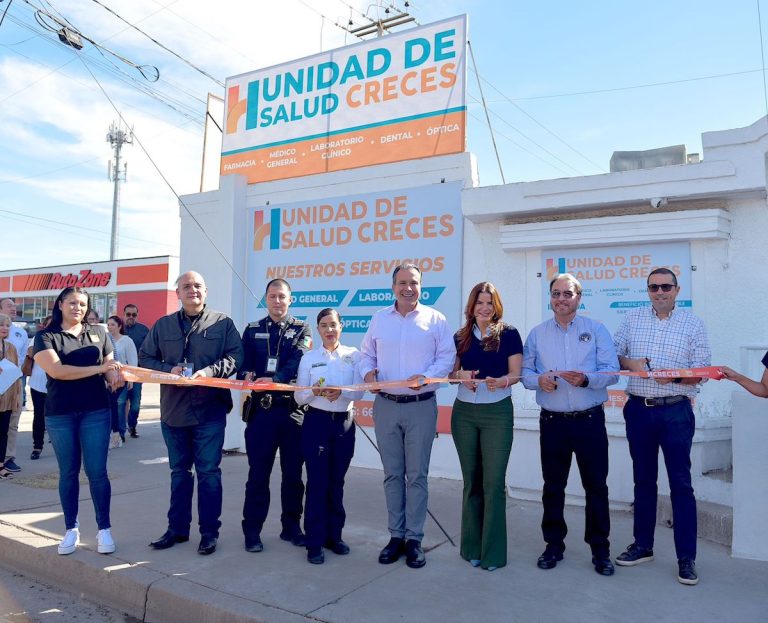 Inaugura Toño Astiazarán Unidad de Salud CRECES para policías y bomberos