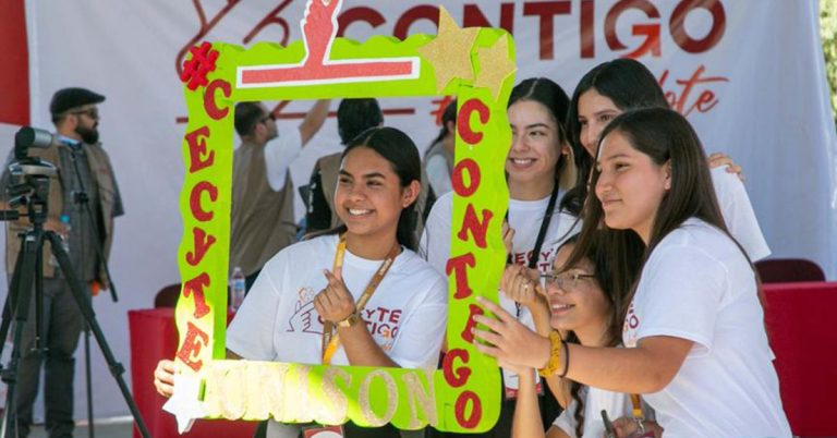 Autoridades educativas ponen en marcha Programa de Bienestar Socioemocional Cecyte ContiGo.