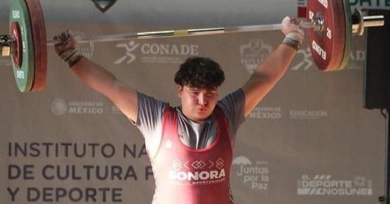 Aspira alumno de Cobach a representar a Sonora en torneos internacionales de halterofilia