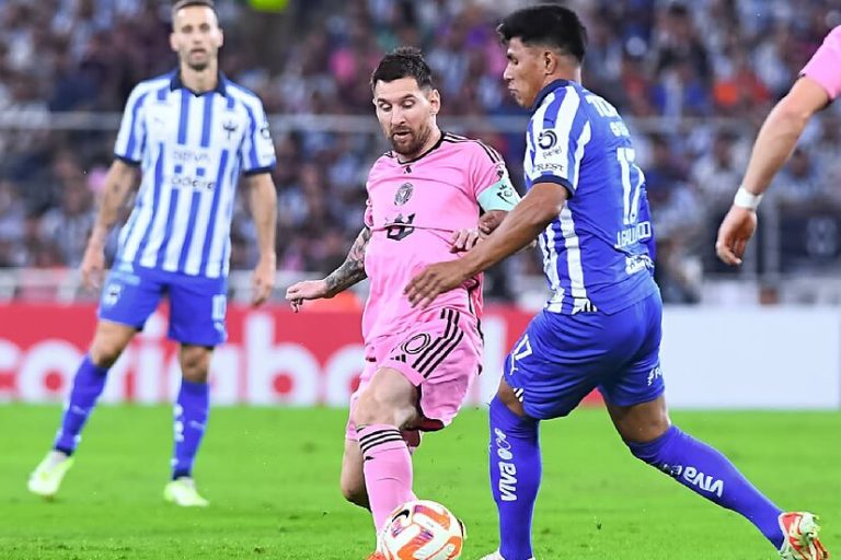 Monterrey golea al Miami con todo y Messi