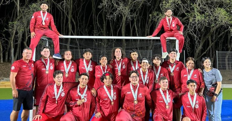 El Hockey Sub 21 varonil de Sonora conquista bronce en etapa  nacional