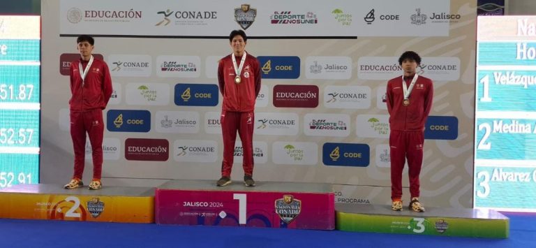 Natación sonorense consigue par de oros en los Nacionales Conade
