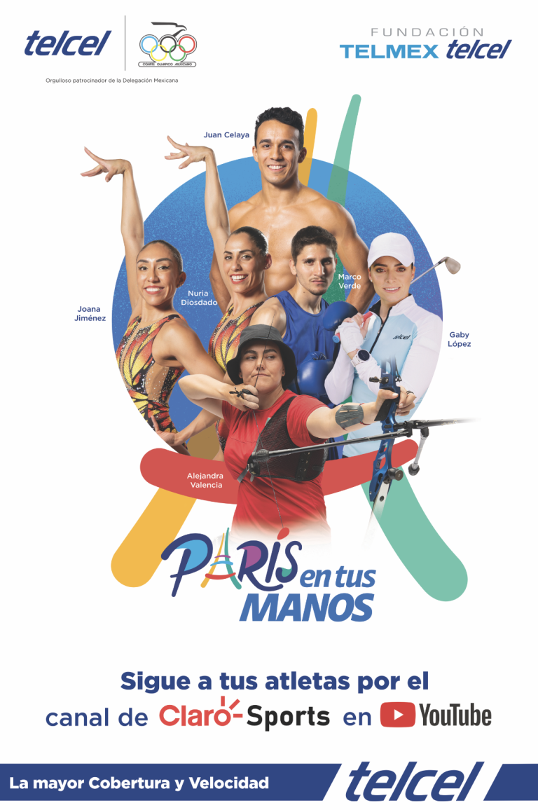 Telcel apoya a la delegación mexicana en París 2024
