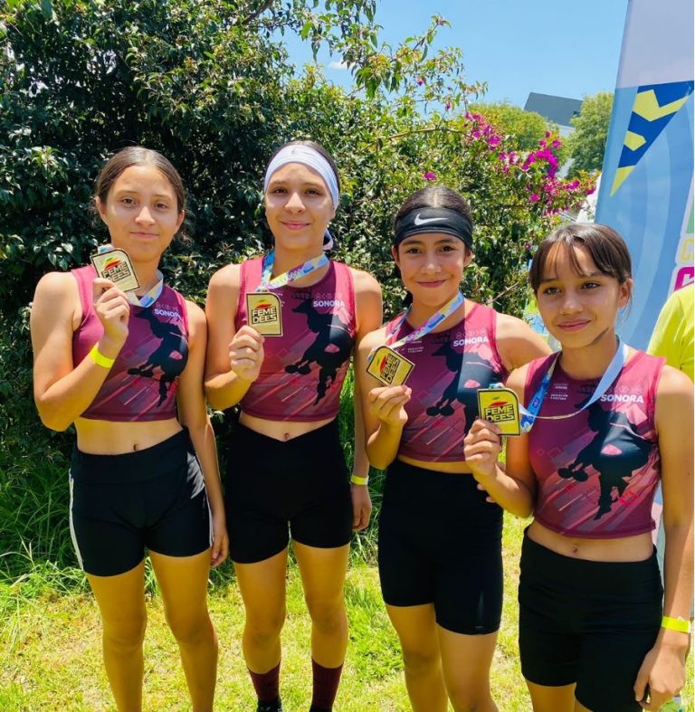 Ganan alumnos deportistas sonorenses medallas de oro y plata en Gimnasiada Nacional 2024