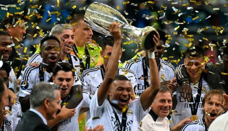 Real Madrid y Mbappé conquistan la Supercopa de Europa