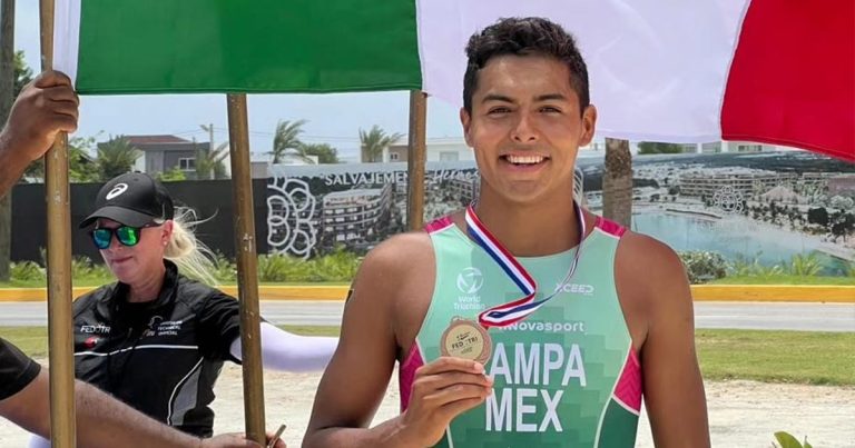 Destaca triatleta sonorense al lograr bronce en CCC y noveno en Copa Américas