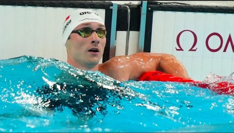 Gabriel Castaño, a semifinales de los 50 m libres en natación